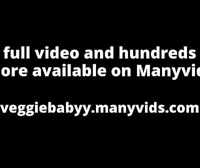 give me an anal creampie or I’ll keep teasing you! – full video on Veggiebabyy Manyvids